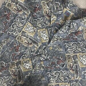 Kahala Hawaiian Shirt Mens XXL Aloha Tropical Beach Surfer Island Made In Hawaii